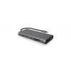 ICY BOX IB-DK4050-CPD Juhtmega USB 3.2 Gen 1 (3.1 Gen 1) USB-C Antratsiit
