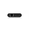 ICY BOX IB-DK4050-CPD Juhtmega USB 3.2 Gen 1 (3.1 Gen 1) USB-C Antratsiit