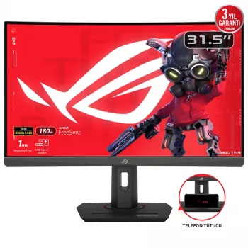 ASUS ROG Strix XG32WCS arvutikuvar 80 cm (31,5 tolli) 2560 x 1440 pikslit Quad HD LED must