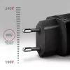 Seinalaadija Axagon ACU-PD20 1x QC3.0/AFC/FCP/PD USB-C 20W Must