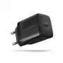 Axagon ACU-PD30 PD3.0 & QC4+ 1x OUTPUT seinakonverter 30W, sisetingimustesse, vahelduvvool, must