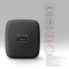 Axagon ACU-PD30 PD3.0 & QC4+ 1x OUTPUT seinakonverter 30W, sisetingimustesse, vahelduvvool, must