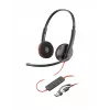 HP Poly Mustwire 3220 Stereo USB-C Must Headset +USB-C/A Adapter (Bulk)