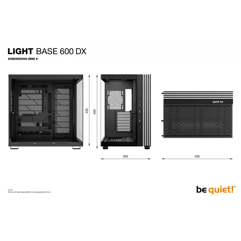 be quiet LIGHT BASE 600 DX Must Midi Tower