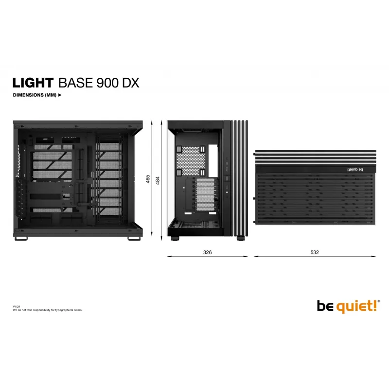 be quiet LIGHT BASE 900 DX Must Full Tower