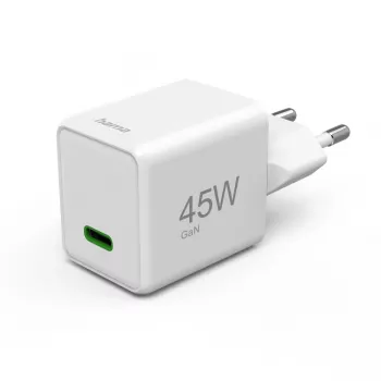 Hama 00201983 mobiilseadme laadija Kõrvaklapid, Sülearvuti, Powerbank, Nutitelefon, Tahvelarvuti Valge AC Kiirlaadimine Siseruumides