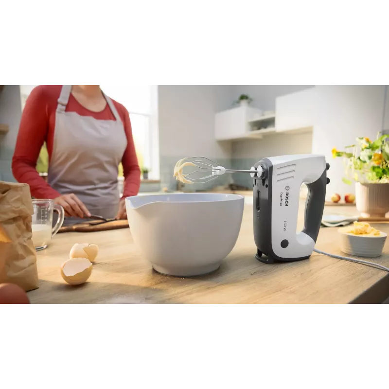 Bosch MFQ37470 mikser Käsimikser 750 W Must, Valge