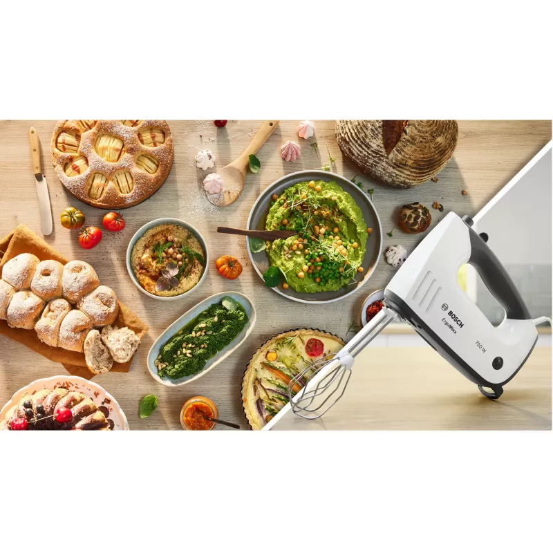 Bosch MFQ37470 mikser Käsimikser 750 W Must, Valge
