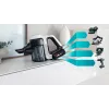 Bosch BCS71HYG1 pulkpuhasti/elektriline luud Aku Kuiv&märg HEPA Kotita 0,3 L 23,5 W Must, Valge 3 Ah