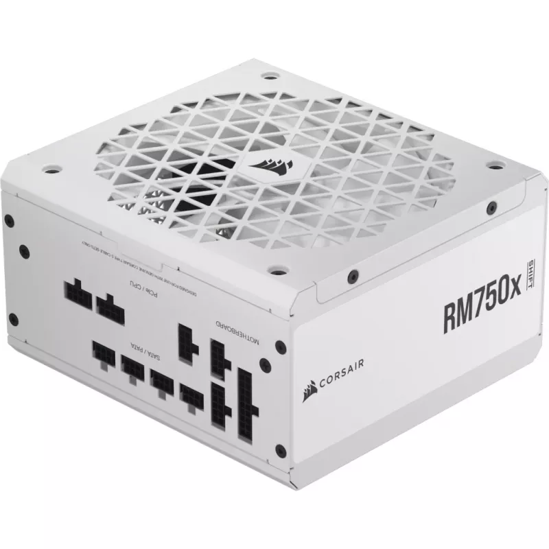 CORSAIR Toiteplokk - Rm750x Shift 80 Plus Gold Täismodulaarne ATX - Valge