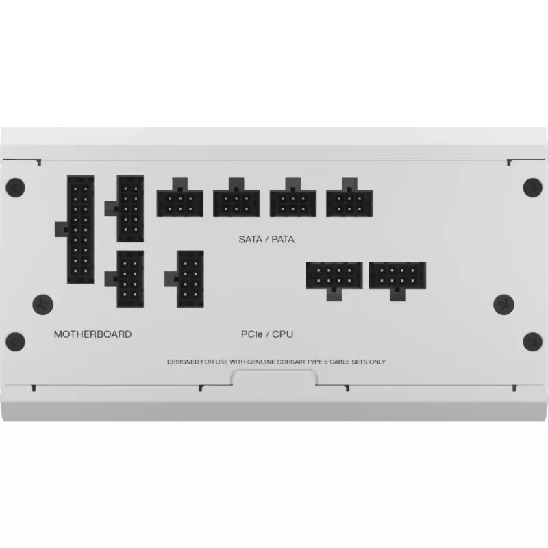 CORSAIR Toiteplokk - Rm750x Shift 80 Plus Gold Täismodulaarne ATX - Valge