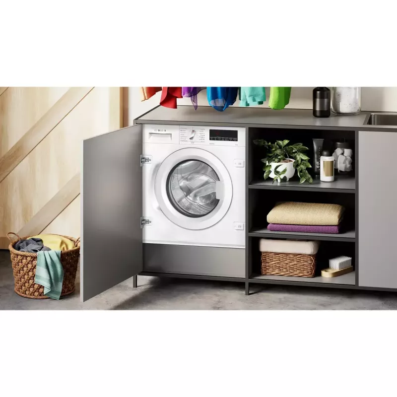 Bosch Serie 8 WIW28542EU pesumasin eestlaetav 8 kg 1400 RPM valge