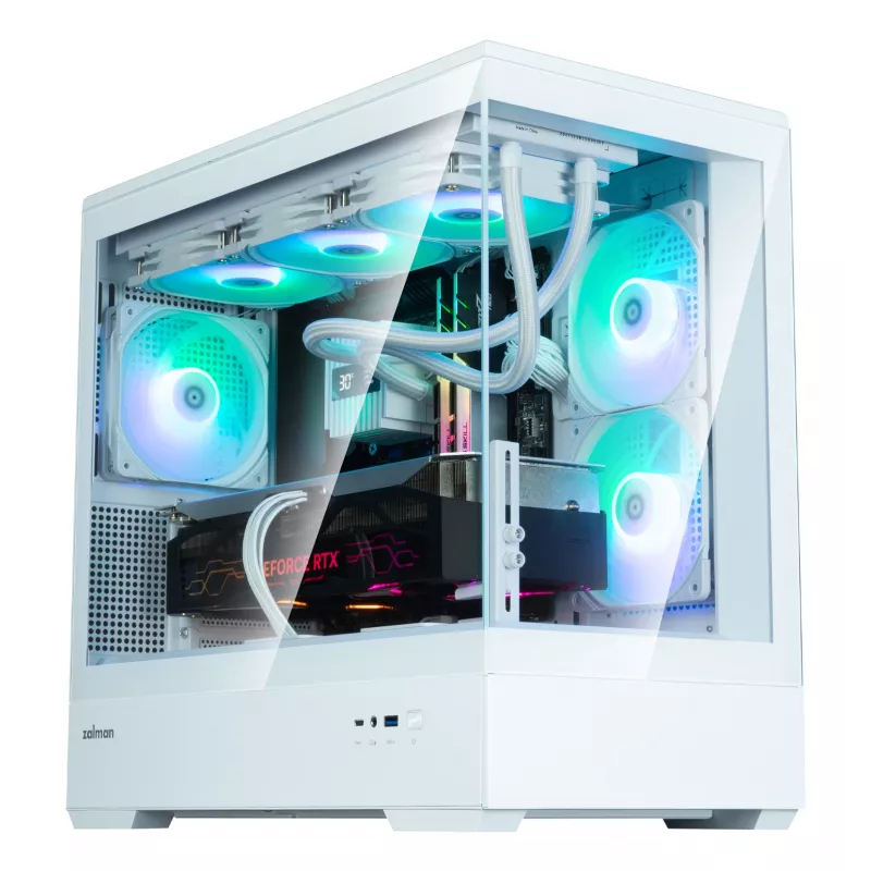 Zalman P30 V2 Mini Tower valge