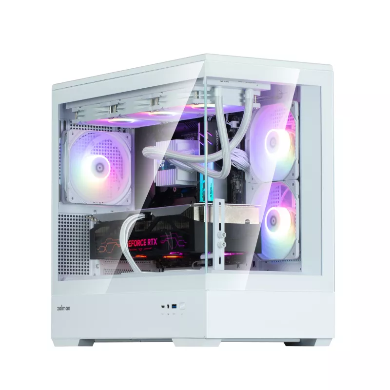 Zalman P30 V2 Mini Tower valge