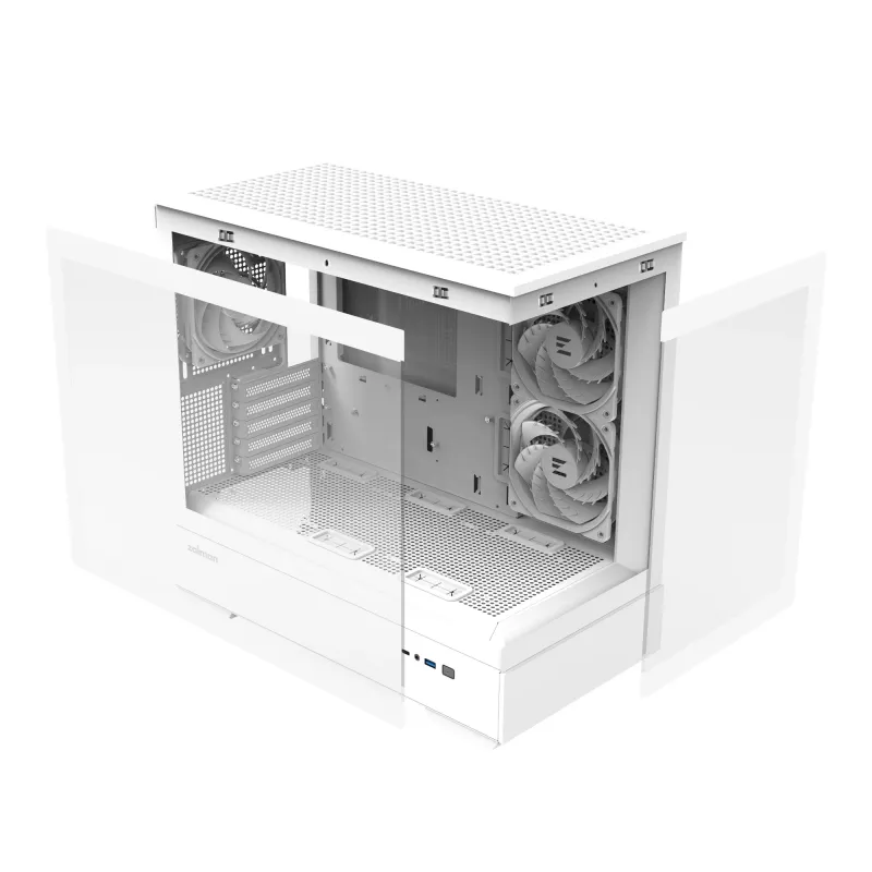Zalman P30 V2 Mini Tower valge