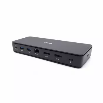 i-tec Thunderbolt 4 Dual DisplayPorti dokkimisjaam PRO + toiteedastus 92 W
