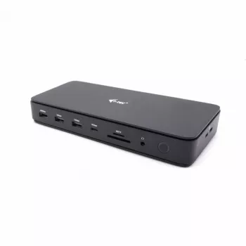 i-tec Thunderbolt 4 Dual DisplayPorti dokkimisjaam PRO + toiteedastus 92 W
