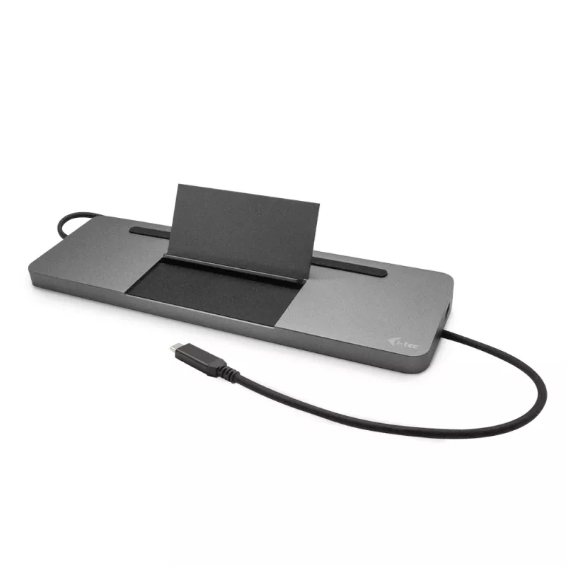 i-tec Metal SB-C Ergonomic 4K 3x Ekraan Dokkimisjaam koos Toiteedastusega 85 W + Universaalne Laadija 100 W