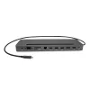 i-tec Metal SB-C Ergonomic 4K 3x Ekraan Dokkimisjaam koos Toiteedastusega 85 W + Universaalne Laadija 100 W