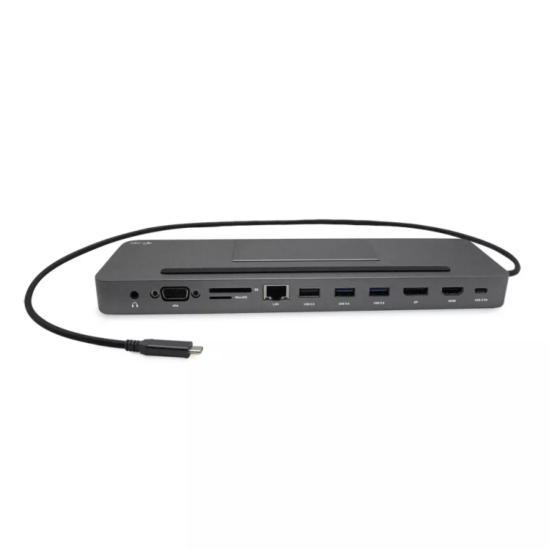 i-tec Metal SB-C Ergonomic 4K 3x Ekraan Dokkimisjaam koos Toiteedastusega 85 W + Universaalne Laadija 100 W