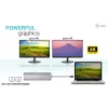 i-tec Metal USB-C Nano 2x Display dokkimisjaam PD 100 W + laadija 100 W