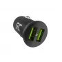 Auto/siselaadija roheline Cell CADM-GC-36AA 36 W 2x USB-A must 3,6–12 V toiteallikale
