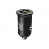 Auto/siselaadija roheline Cell CADM-GC-36AA 36 W 2x USB-A must 3,6–12 V toiteallikale