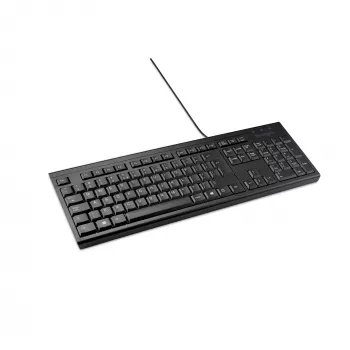 Kensington K63727WW, täissuuruses (100%), juhtmega, USB, membraan, QWERTY, must