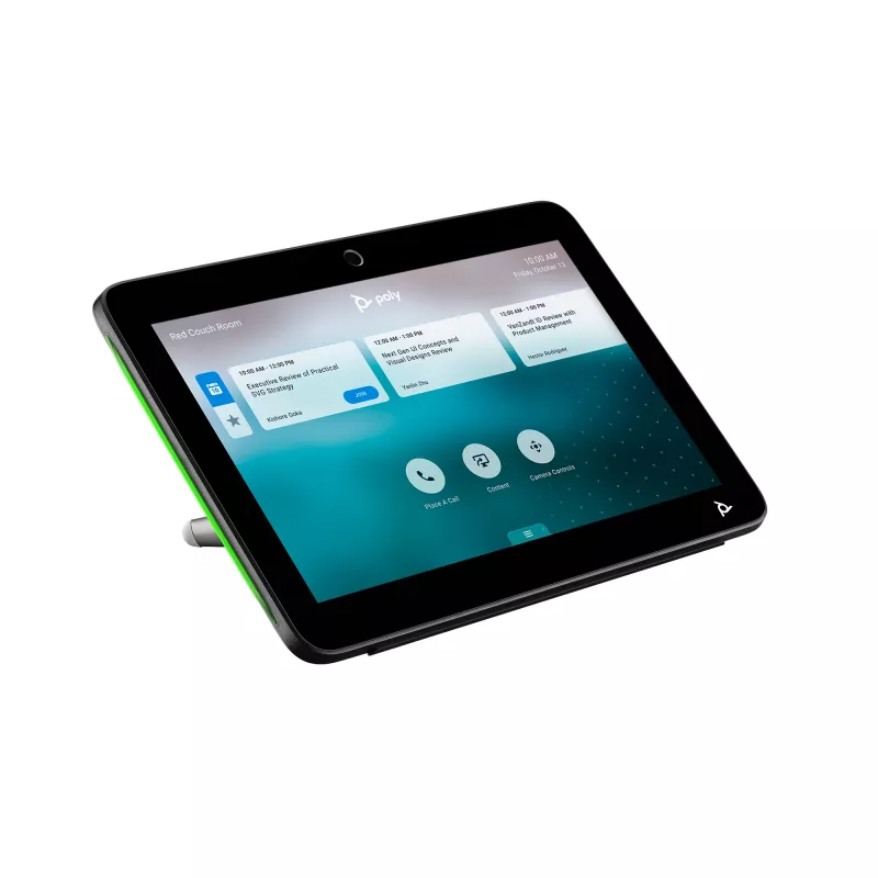 HP Poly TC10 puutejuhtpaneel, must, 1280 x 800 pikslit, 260 mm, 184 mm, 64 mm, 1.27 kg