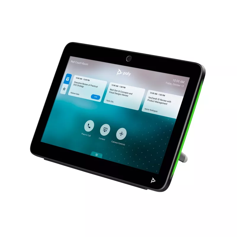 HP Poly TC10 puutejuhtpaneel, must, 1280 x 800 pikslit, 260 mm, 184 mm, 64 mm, 1.27 kg