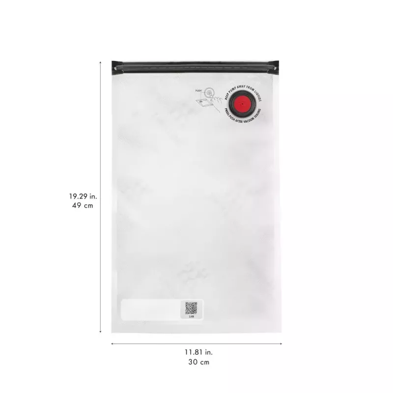 Vaakumkott ZWILLING FRESH & SAVE 36800-305-0, ristkülikukujuline, 300×490 mm, õhukindel, tõmblukuga sulgur, komplektis 3 tk