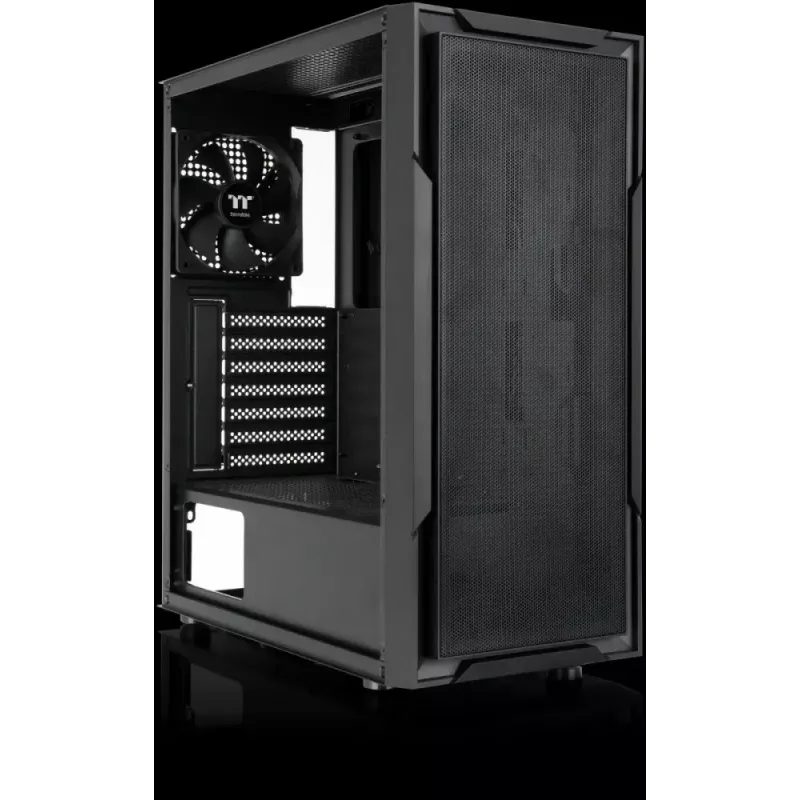 Thermaltake Versa XM1 Tempered Glass Midi Tower korpus, must