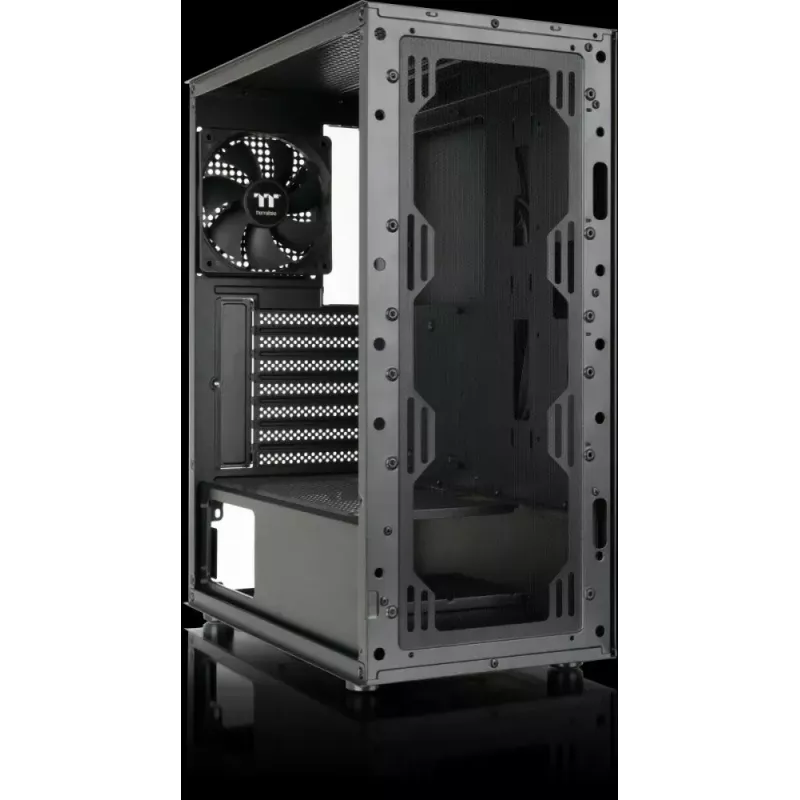 Thermaltake Versa XM1 Tempered Glass Midi Tower korpus, must