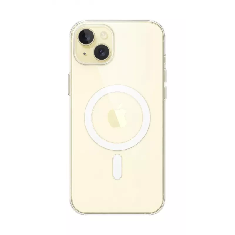 Clear Case Cover Apple iPhone 15 Plus MagSafe Transparent
