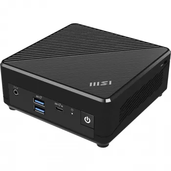 MSI Cubi N ADL S-078EU Intel® N N100 4 GB DDR4-SDRAM 128 GB SSD Windows 11 Pro Mini-arvuti Must