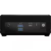 MSI Cubi N ADL S-078EU Intel® N N100 4 GB DDR4-SDRAM 128 GB SSD Windows 11 Pro Mini-arvuti Must