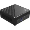 MSI Cubi N ADL S-078EU Intel® N N100 4 GB DDR4-SDRAM 128 GB SSD Windows 11 Pro Mini-arvuti Must