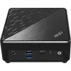 MSI Cubi N ADL S-078EU Intel® N N100 4 GB DDR4-SDRAM 128 GB SSD Windows 11 Pro Mini-arvuti Must
