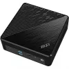 MSI Cubi N ADL S-078EU Intel® N N100 4 GB DDR4-SDRAM 128 GB SSD Windows 11 Pro Mini-arvuti Must