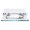 DIGITUS Fiiberoptiline Liugümbersplaisimiskarp, 1U, varustatud 24x LC dupleks, sh M 25 kruvi, splaissikassett OM3 värvilised notsud, adapter