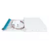 DIGITUS Fiiberoptiline Liugümbersplaisimiskarp, 1U, varustatud 24x LC dupleks, sh M 25 kruvi, splaissikassett OM3 värvilised notsud, adapter