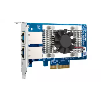 QNAP QXG-10G2T võrgukaart Sisemine Ethernet 10000 Mbit/s