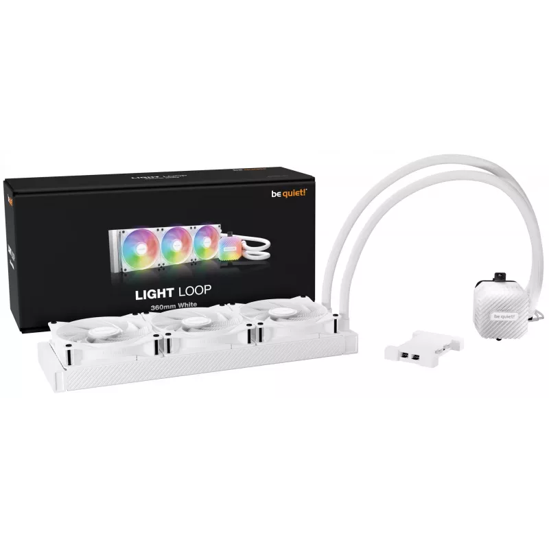 be quiet LIGHT LOOP 360mm valge Protsessor Komplektne vedelikjahutus 12 cm 1 tk