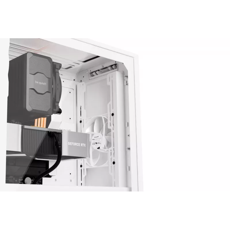 be quiet PURE BASE 501 Airflow Window Valge Midi Tower