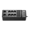 APC Back-UPS, 500VA/300W Floor/Wall Mount, 230V, 8x French/Belgian outlets, USB Type A Port, User Replaceable aku