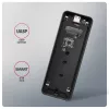 Axagon EEM2-20G USB-C 20Gbps - M.2 NVMe SSD ARMORED karp, SSD korpus, M.2, M.2, NVMe-oF, PCI Express, 20 Gbit/s, USB-ühenduvus, Must