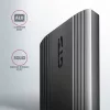 Axagon EEM2-GTS2 väline USB-C 10Gbps metallkorpus M.2 NVMe ja SATA SSD ketastele. Kruvivaba