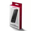 Axagon EEM2-UB2 väline USB-C 10Gbps metallkarp M.2 NVMe SSD ketastele. Must