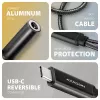 Axagon ADA-HCPD USB-C 3,5 mm pesasse - Hi-Res DAC heliadapter, 384kHz/32bit, PD 60W 3A