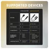 Axagon ADA-HCPD USB-C 3,5 mm pesasse - Hi-Res DAC heliadapter, 384kHz/32bit, PD 60W 3A